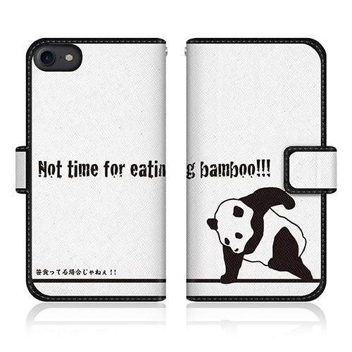 Iphone 7 Iphone7 オリジナルデザイン バンブー パンダ 笹食っ