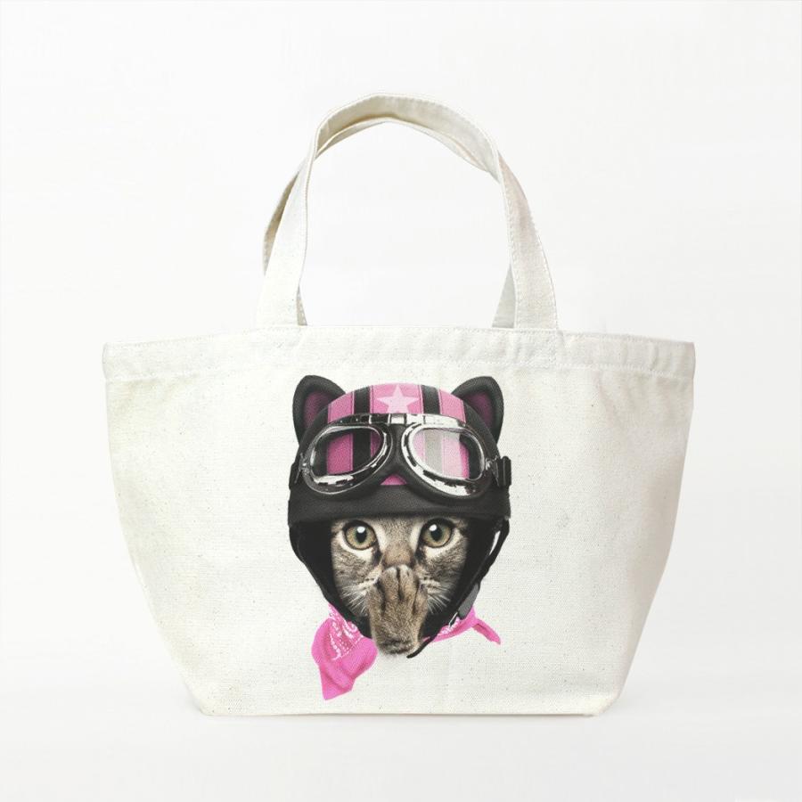 with NYAGO 猫 ランチバック [ ライダー ソラちゃん ピンク 肉球を