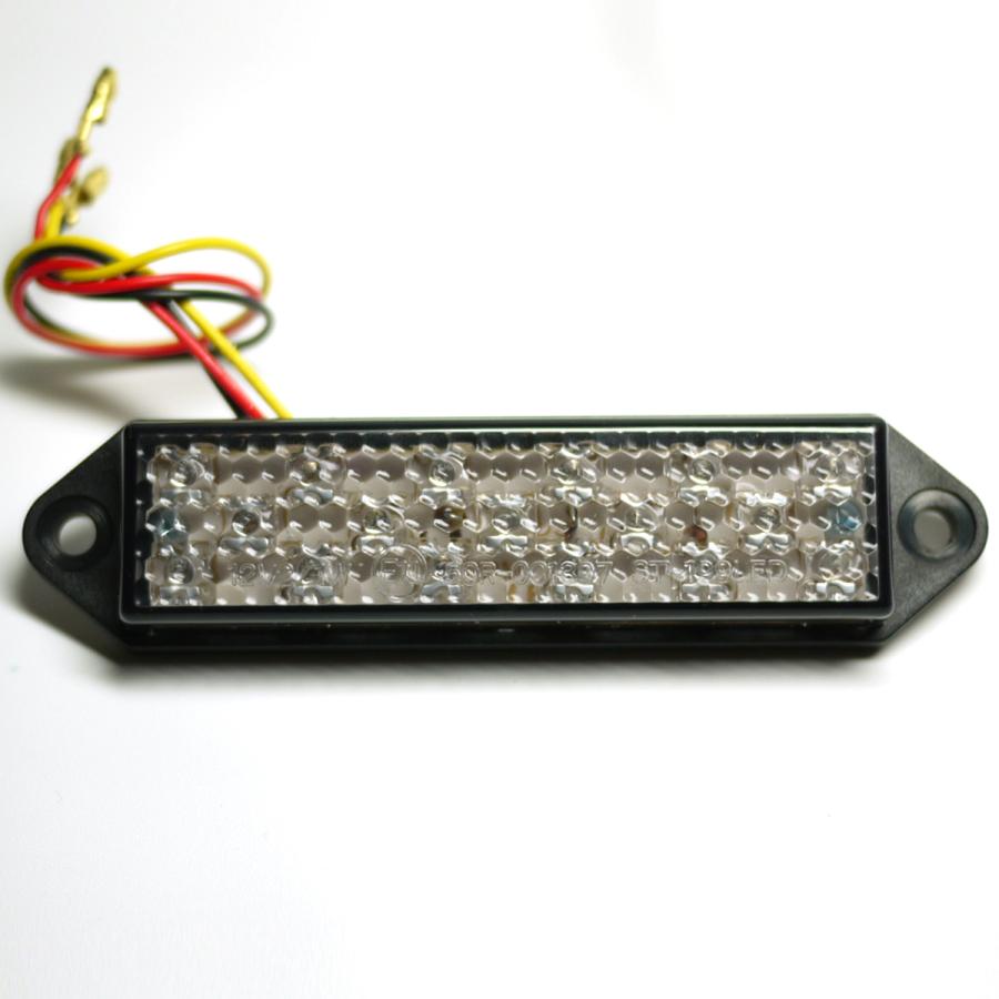 LEDテールランプ スモークデザイン スクエアLEDテールランプBS ボルト穴付きスモーク SR400 TZR250R