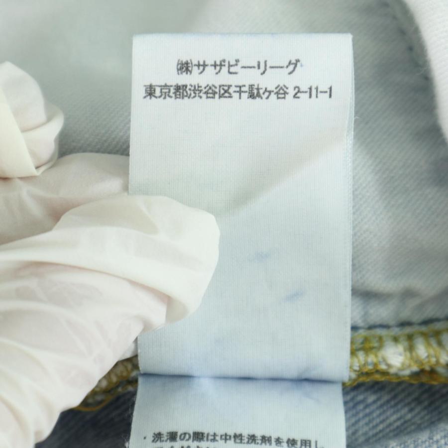 Ron Herman DENIM ロンハーマン Used Straight Cut-off Denim Pants