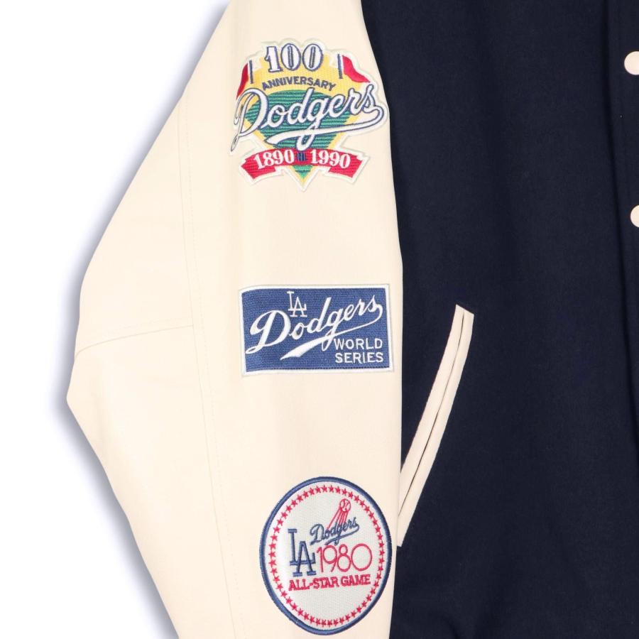 NEWERA ニューエラ MLBヴァーシティジャケット/ドジャース スタジャン