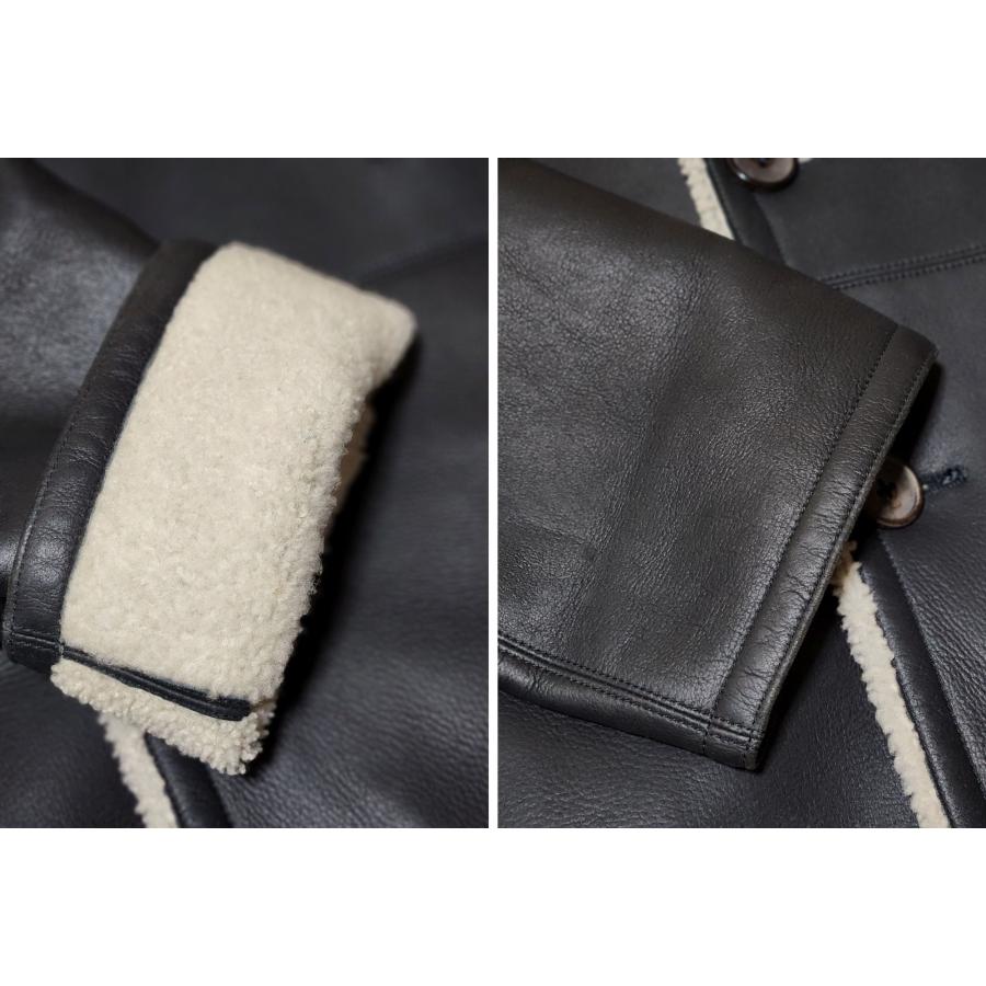 HERMES エルメス ムートンコート AGNEAU LAMBSKIN ANINO : アイム