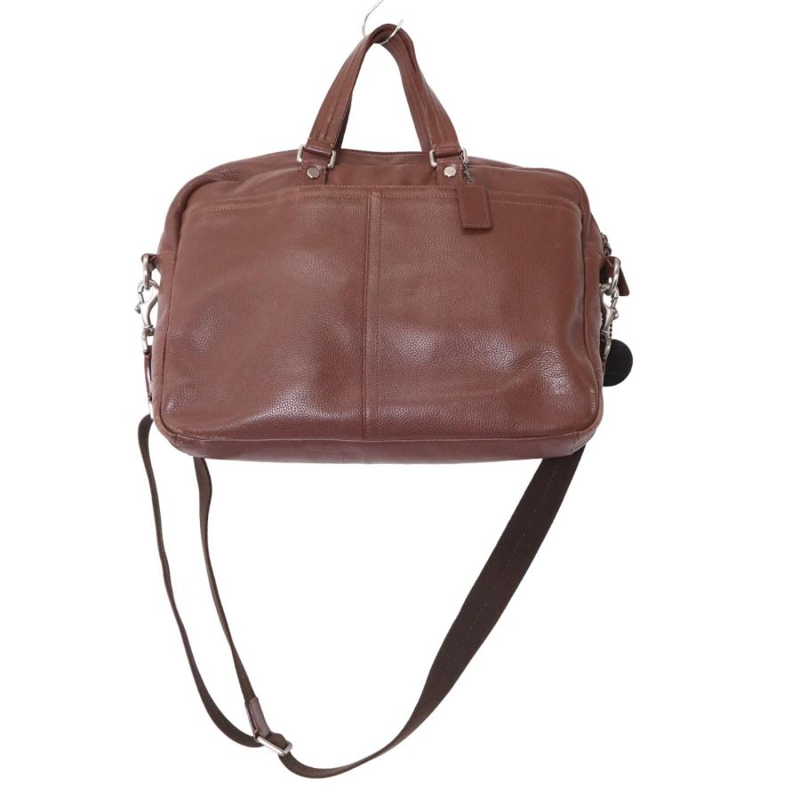 COACH レザー ブリーフケース バッグ F70354 ブラウン COACH コーチ レザーブリーフケース F70354＊ : アイム ヤフー