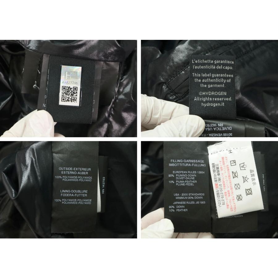 DUVETICA デュベティカ ×HYDROGEN ハイドロゲン ダウンベスト