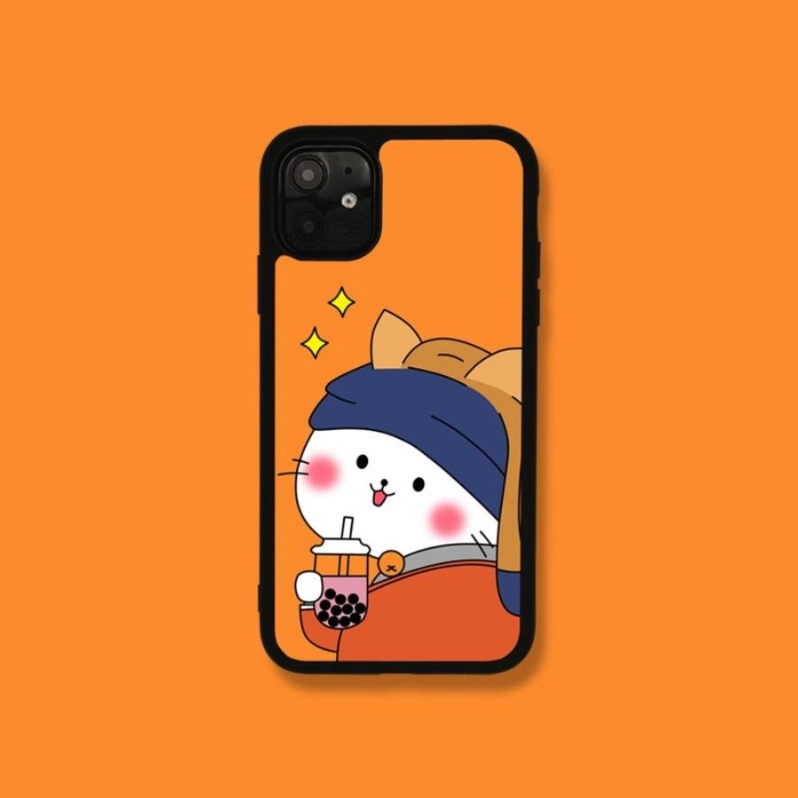 スマホケース Iphonex Iphone7 Iphone8 Se2 Iphone11pro Xr Xs ケース タピオカ 猫 可愛い イラスト キャラクター ネコ 子供 人気 耐衝撃 滑り止め 数量限定 A014 Imukat 通販 Yahoo ショッピング