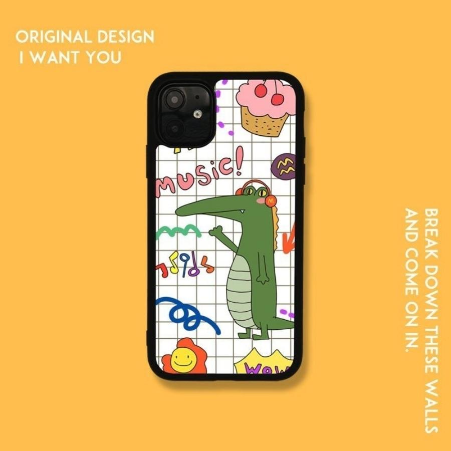 スマホケース Iphone7 Iphone8 Se2 Xr Xs Iphonex Iphone11 ケース カバー ワニ 動物 イラスト 面白い ゆるキャラ キャラクター 耐衝撃 滑り止め 送料無料 A028 Imukat 通販 Yahoo ショッピング