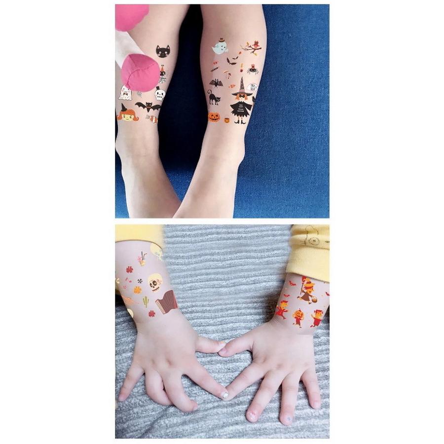 タトゥーシール ハロウィン ハローウィン 水貼りシール イベント 前撮り 大人 子供 無害 数量限定 送料無料 Ec Imukat 通販 Yahoo ショッピング