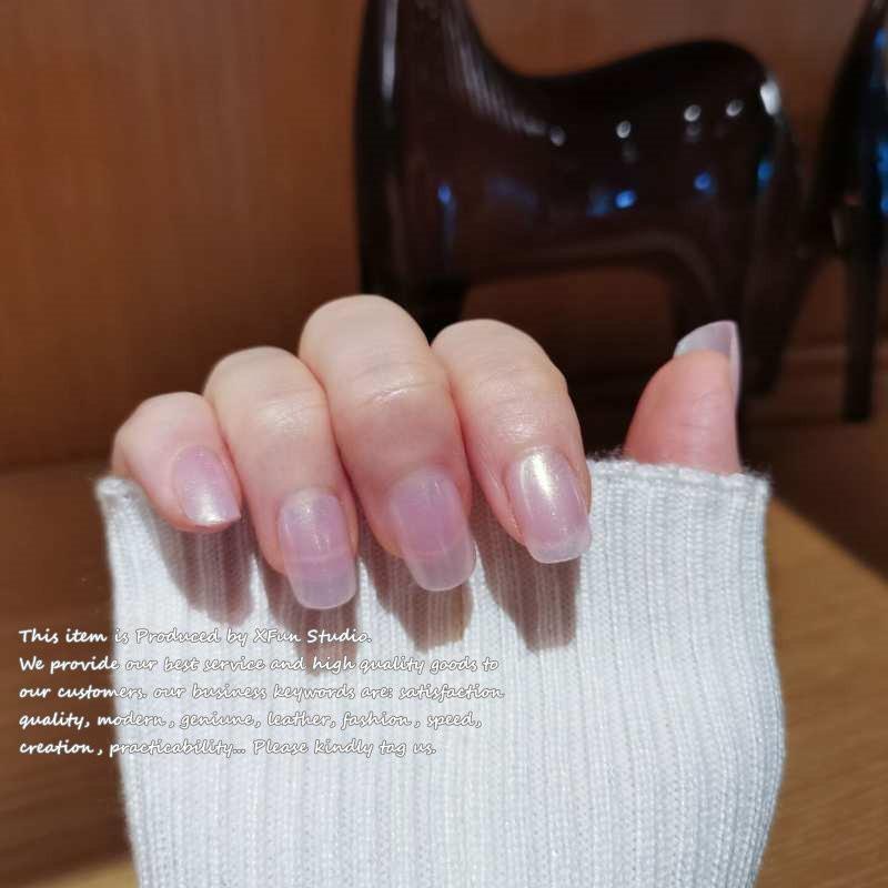 ネイルチップ ピンク ブライダル 秋冬 結婚式 時短ネイル グラデーション 貼るネイル ウエディング ネイルシール つけ爪 プレゼント レディース 人気 Na104 Imukat 通販 Yahoo ショッピング