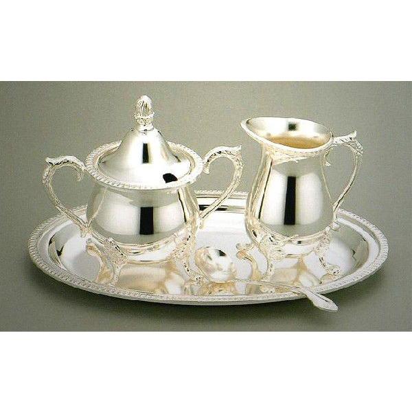 超目玉 早川シルバー 菊縁ローズクリーマーセット クリアライトシルバー 変色防止加工 日本製 高質で安価 Www Aqtsolutions Com