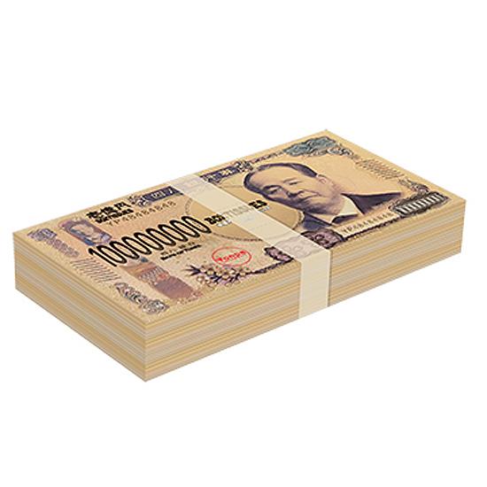 壱億円 ティッシュBOX 40W 100個（1ケース） 日本製 : 雑貨