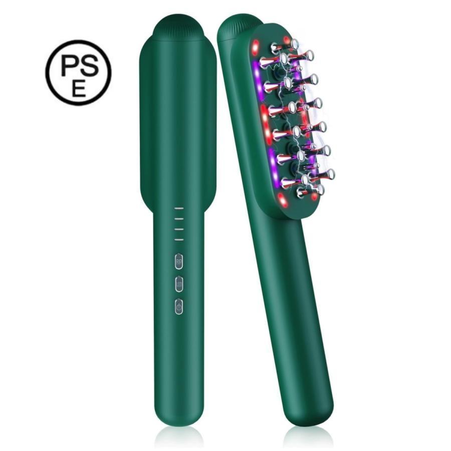 【2024年新登場】電気ブラシ RF美顔器 リフトブラシ 頭皮 ems ブラシ 電動頭皮ブラシ ems RF EP 微電流 乾湿両用 LED光エステ Type-C充電式 | ブランド登録なし