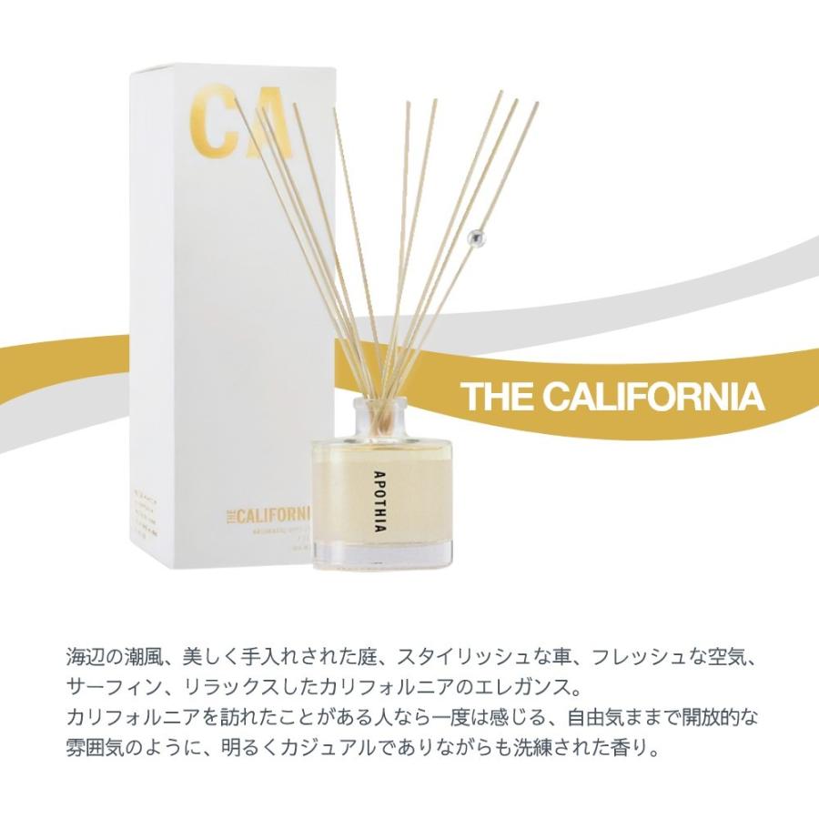 アポーシア リードディフューザー 50ml THE CALIFORNIA カリフォルニアの香り AROMATIC DIFFUSERS 【お取り寄せ】