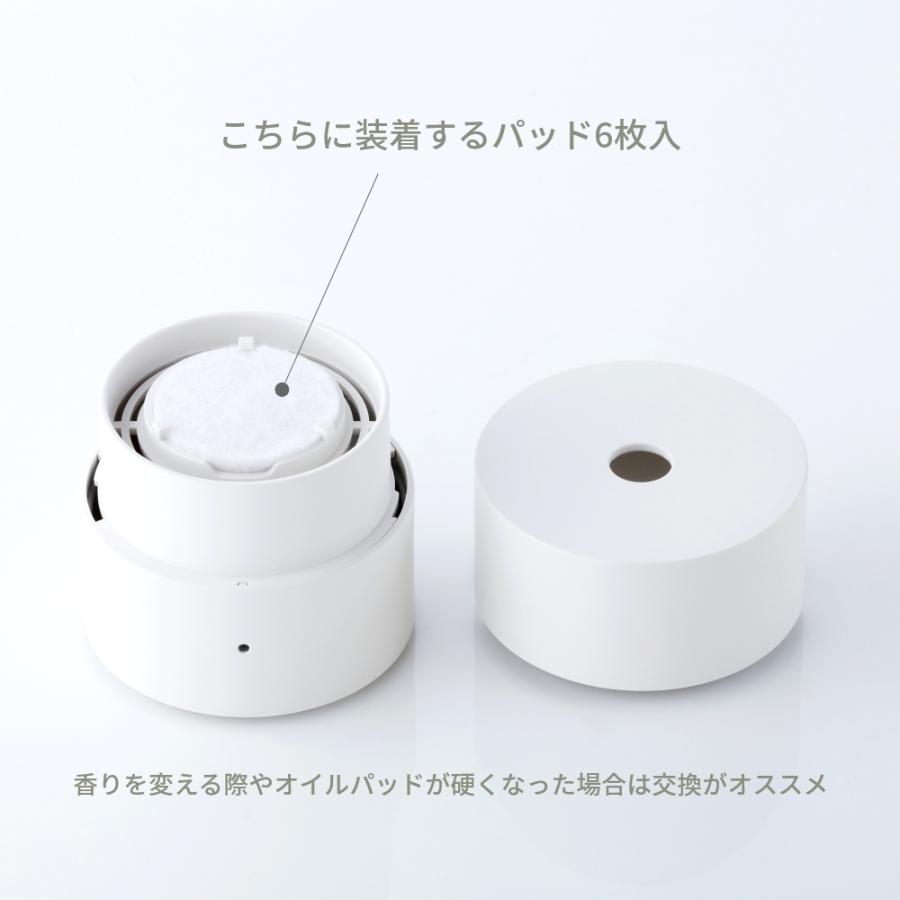 アットアロマ ko専用 取替用オイルパッド 6枚入 ファンディフューザー コウ @aroma|in-store|02