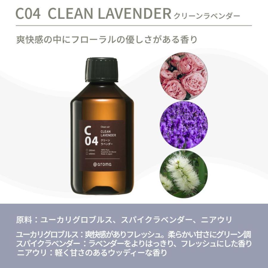 アットアロマ クリーンエアー エッセンシャルオイル 精油 250ml C01