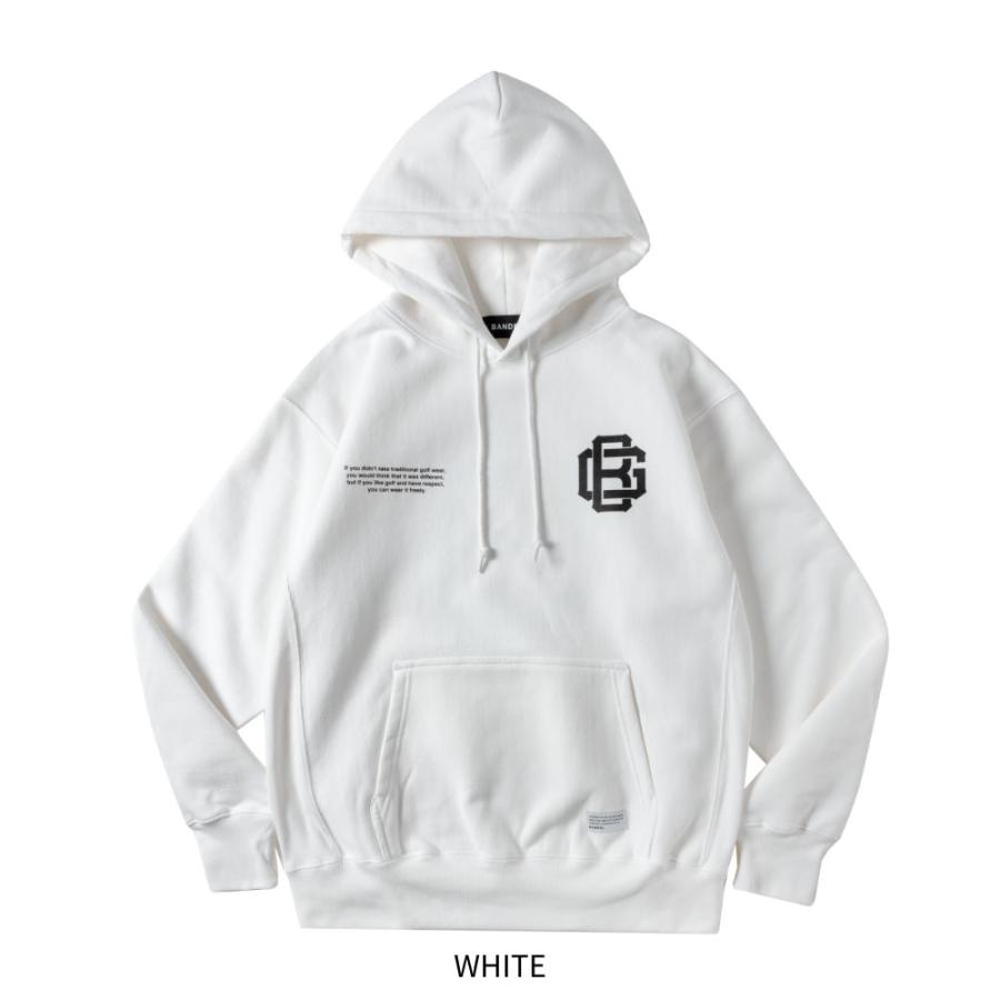 BANDEL（バンデル） フーディー パーカー ブラック グレー ホワイト 黒