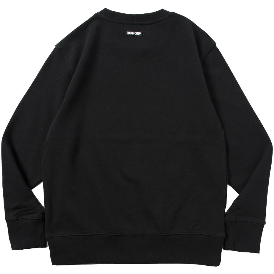 BANDEL GOLFフリースクルーネック　ブラック　XL BANDEL（バンデル） BANDEL GOLF COLLECTION スウェット FUCKIN' SHOT