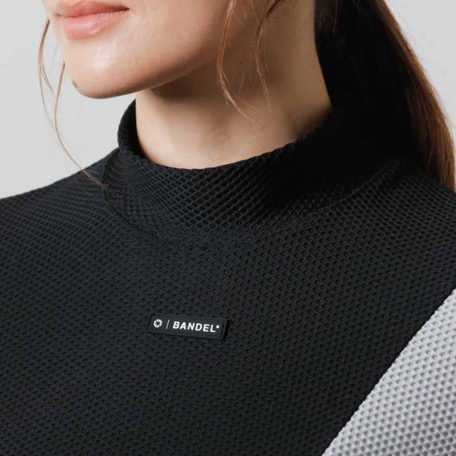 美品BANDEL モックネック S/S ASYMMETRY サイズlll(M) BANDEL