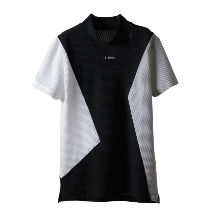 美品BANDEL モックネック S/S ASYMMETRY サイズlll(M) 美品BANDEL モックネック S/S ASYMMETRY サイズlll(M) BANDEL