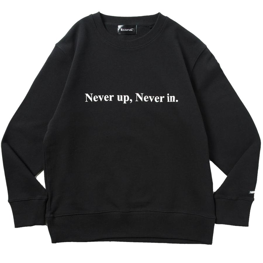 BANDEL（バンデル） BANDEL GOLF COLLECTION スウェット Never up