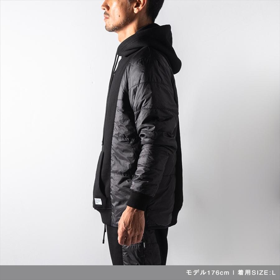 BANDEL（バンデル） ジャケット フーディー PADDED SLEEVE HOODIE BG