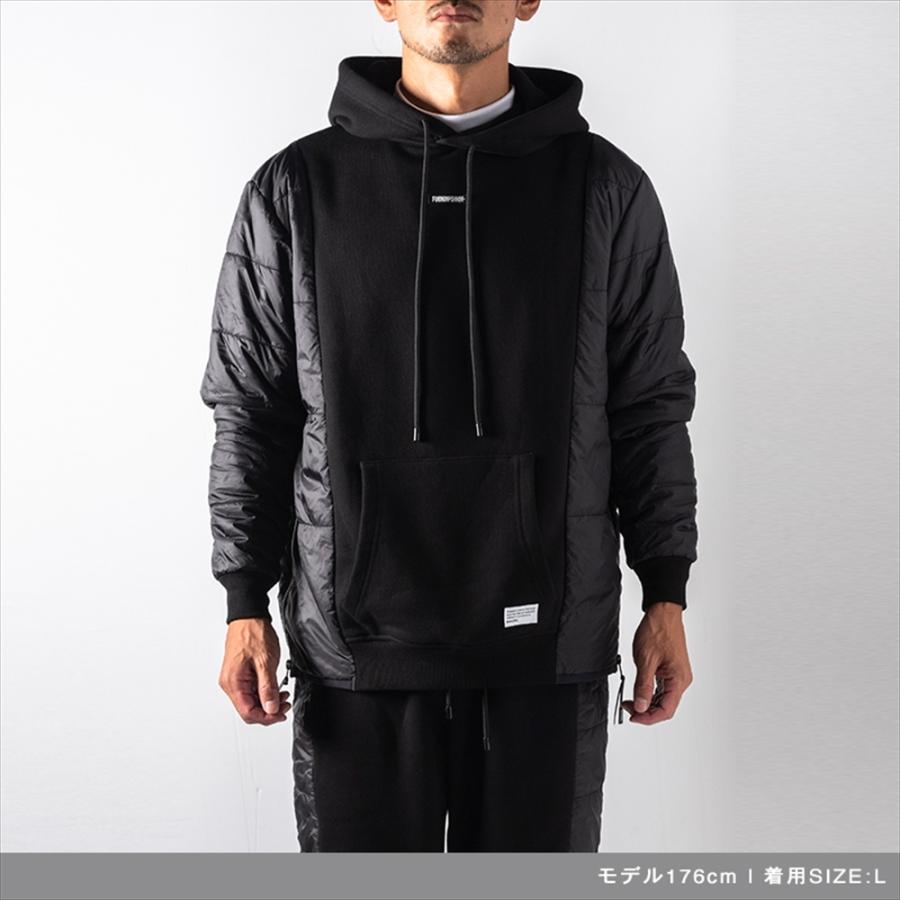BANDEL バンデル ジャケット フーディー PADDED SLEEVE HOODIE