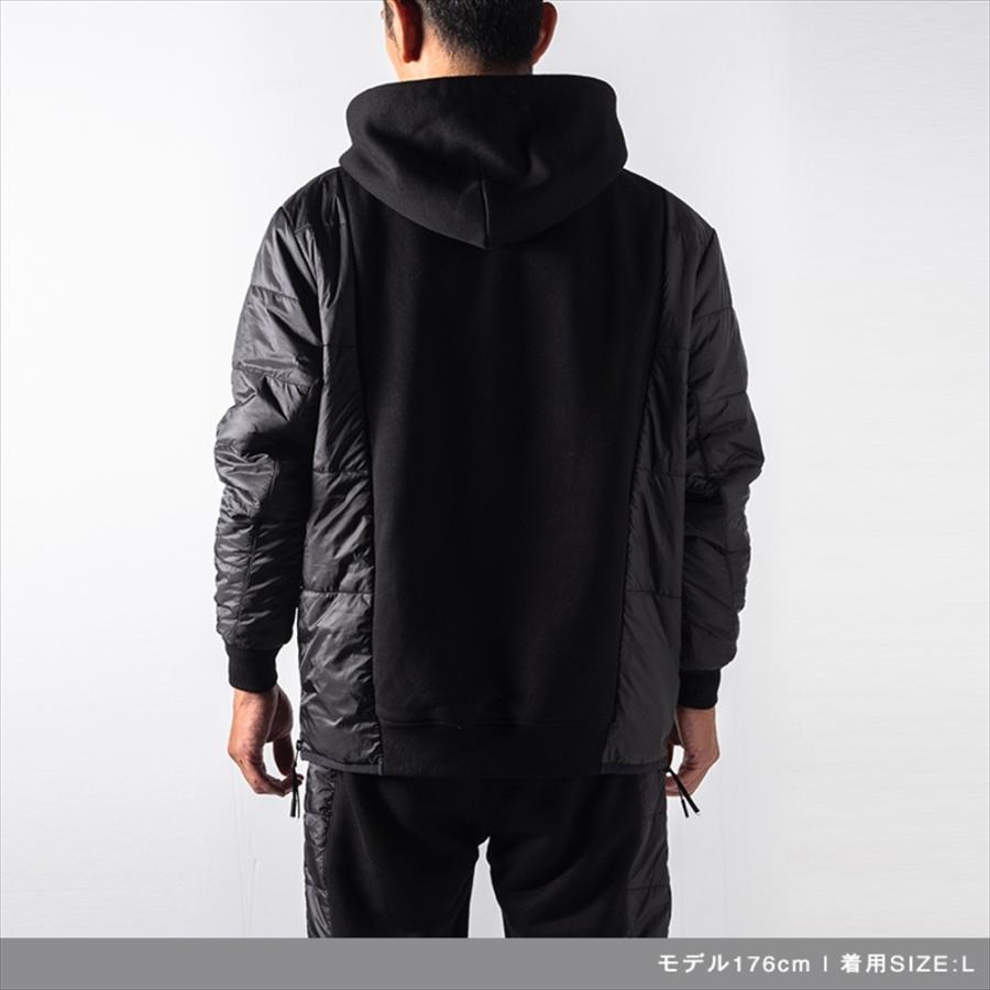 BANDEL（バンデル） ジャケット フーディー PADDED SLEEVE HOODIE BG