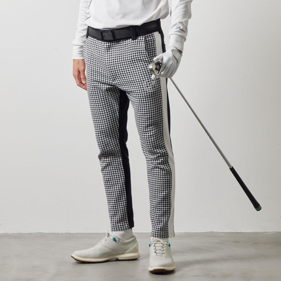 BANDEL（バンデル） ゴルフ メンズ パンツ 秋冬 発熱素材 HOUNDSTOOTH