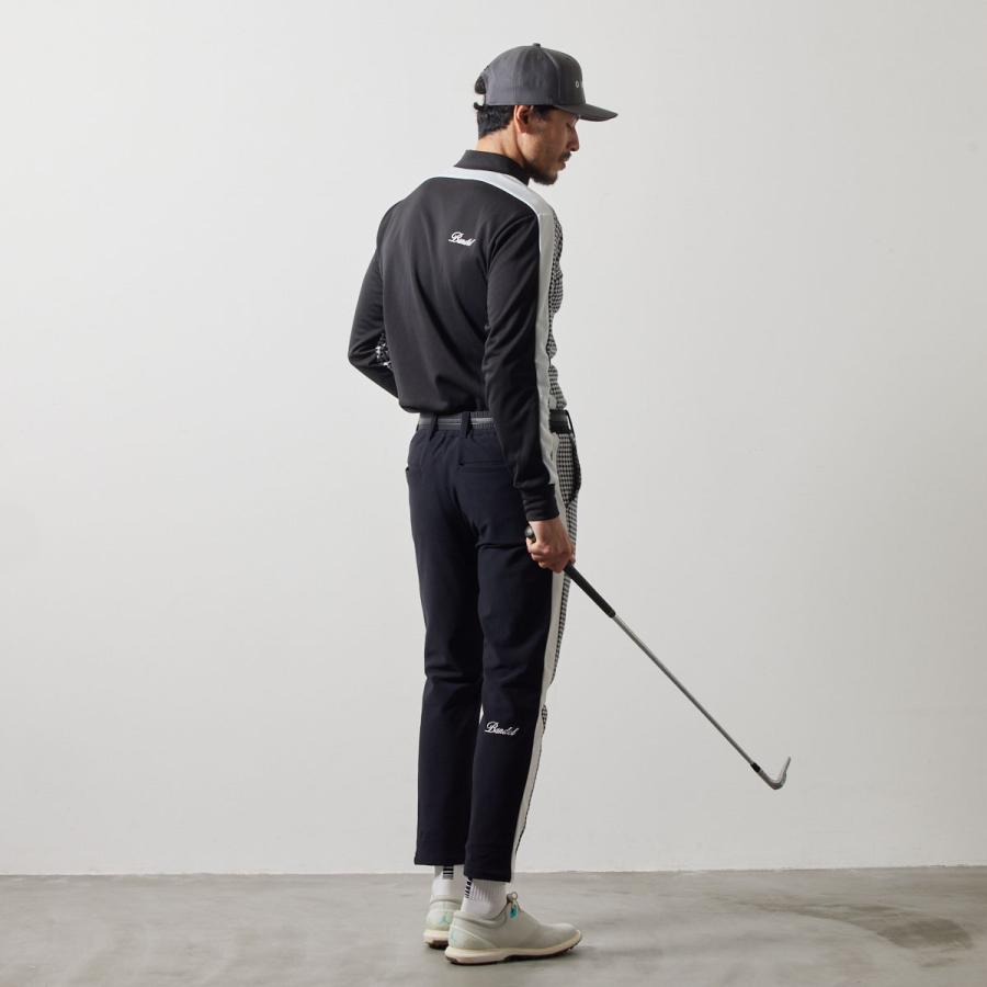 BANDEL（バンデル） ゴルフ メンズ パンツ 秋冬 発熱素材 HOUNDSTOOTH