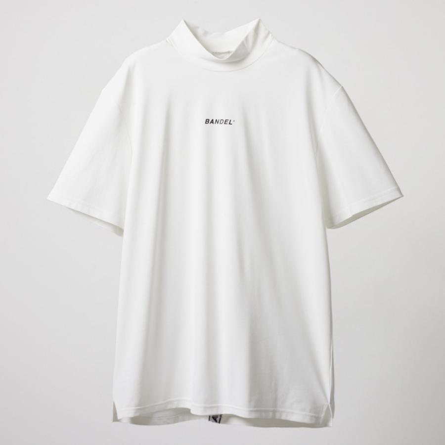 BANDEL GOLF BASIC LOGO モックネックシャツ XL BANDEL（バンデル） ゴルフ BANDEL golf モックネック STRAIGHT LOGO S
