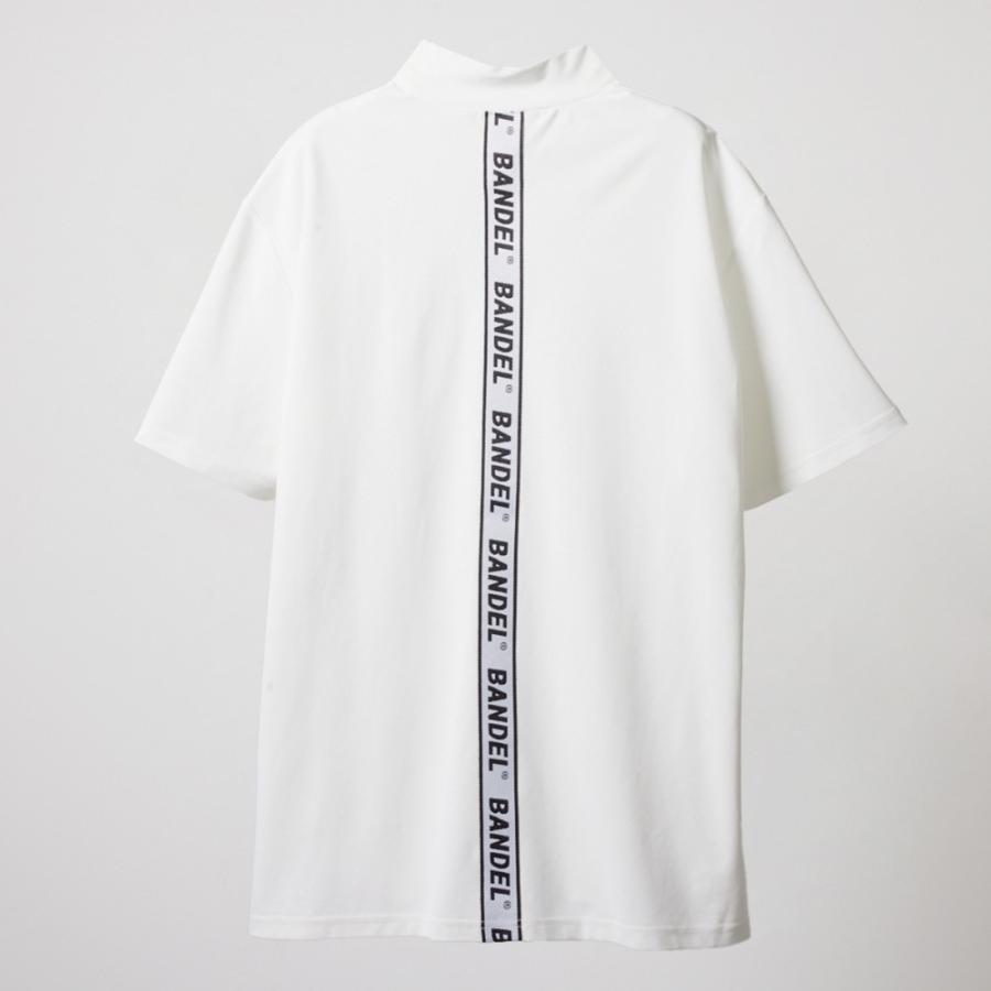 BANDEL GOLF BASIC LOGO モックネックシャツ XL BANDEL（バンデル） ゴルフ BANDEL golf モックネック STRAIGHT LOGO S