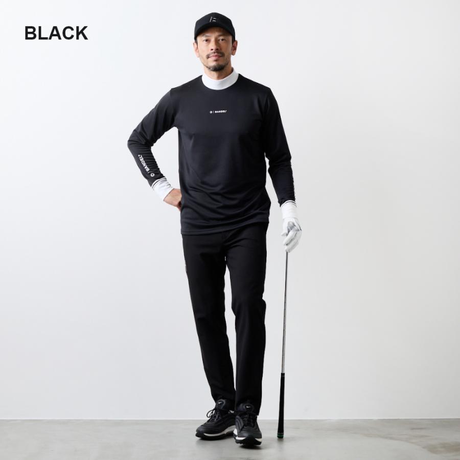 BANDEL（バンデル） BANDEL GOLF ゴルフ BICOLOR L/S MOCKNECK SHIRTS