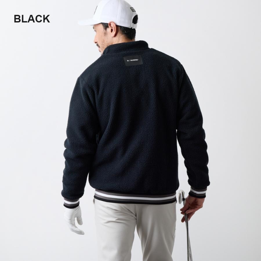 BANDEL ゴルフ　メンズブルゾンMサイズ BANDEL（バンデル） BANDEL GOLF ゴルフ STAND COLLAR FLEECE BLOUSON