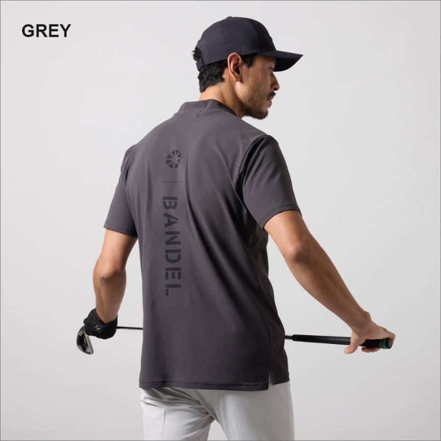 Bandel Golf モックネック グレー