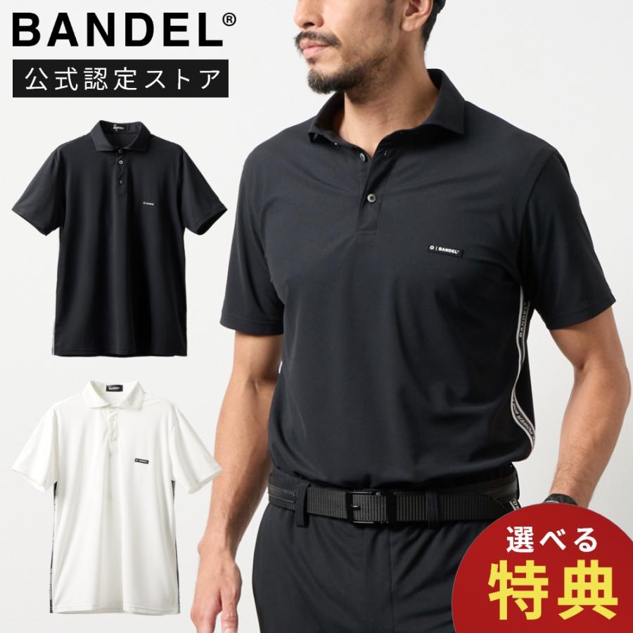 BANDEL（バンデル） ポロシャツ コンセプトノーツテーピングポロシャツ 