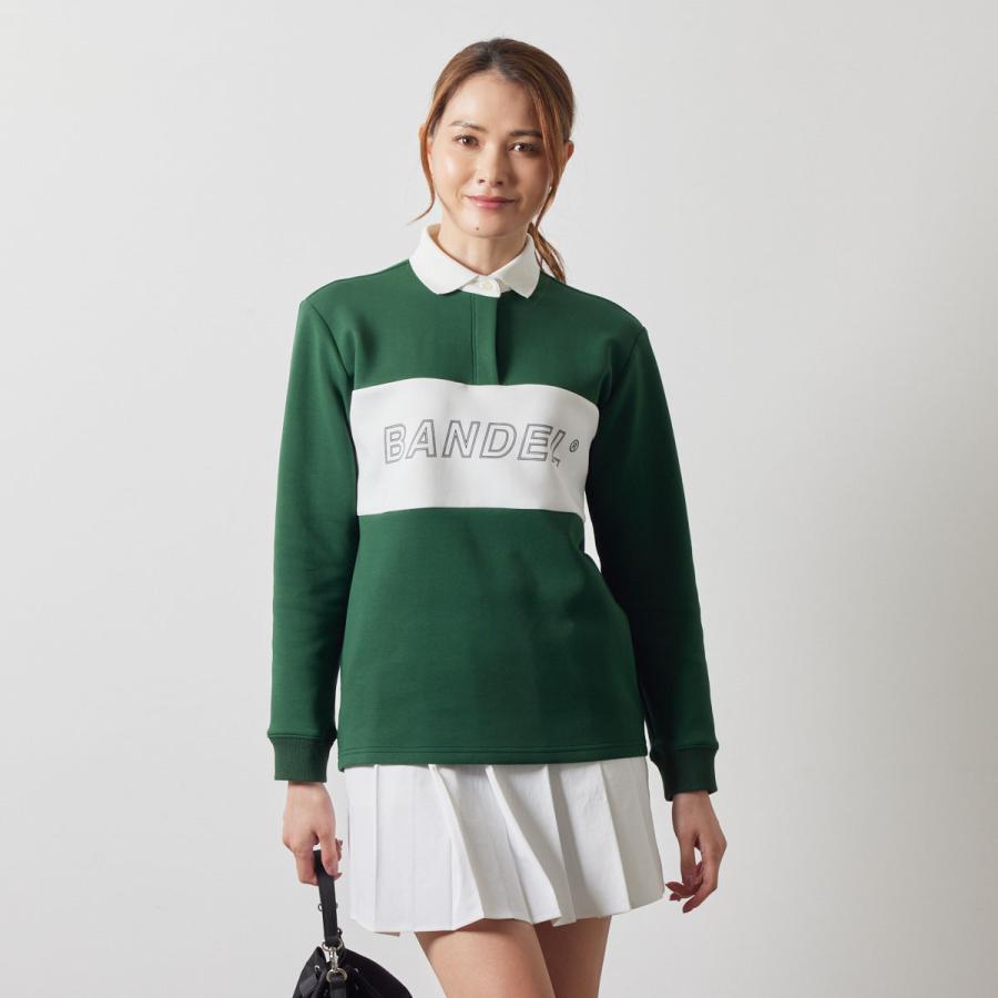 レディースウェア Bandel RUGBY POLO BANDEL（バンデル） ゴルフ 長袖 ポロシャツ レディース WOMENS COLOR