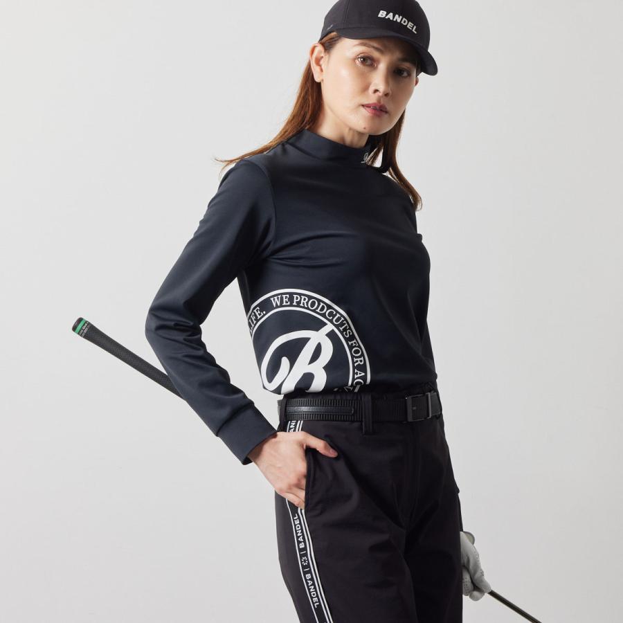 BANDEL GOLF ブラックモックネック