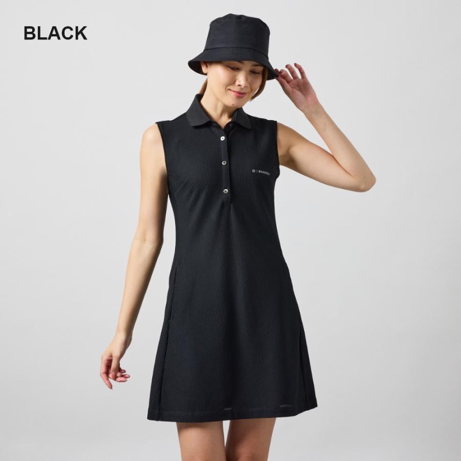 BANDEL ブラック ノースリーブ　ワンピースXS BANDEL（バンデル） BANDEL GOLF バンデルゴルフ WOMENS DRYWAFFLE