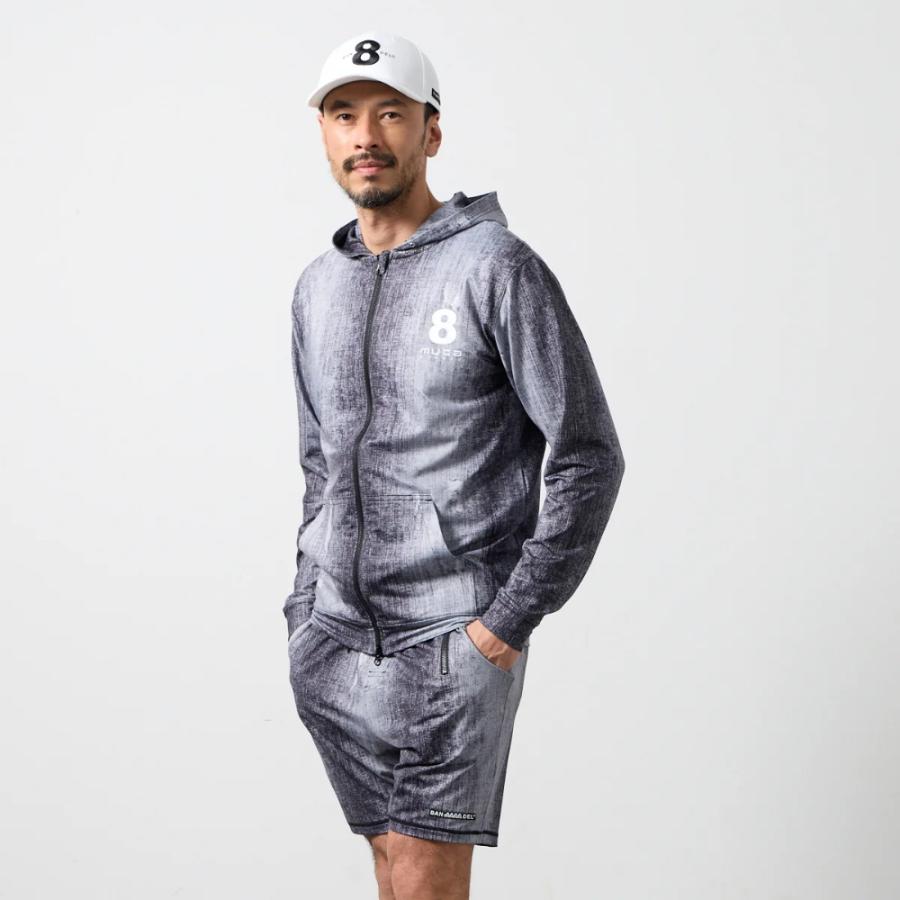BANDEL（バンデル） BANDEL×muta ムータ パーカー クラッシュデニム