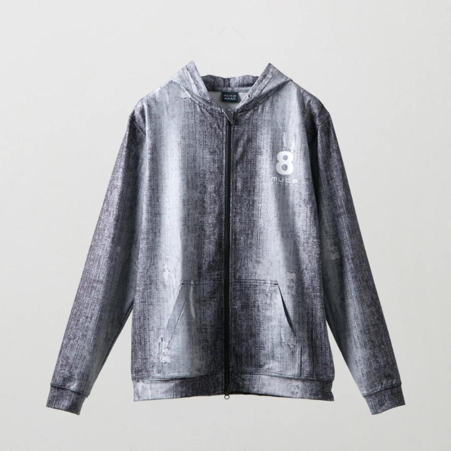 BANDEL（バンデル） BANDEL×muta ムータ パーカー クラッシュデニム