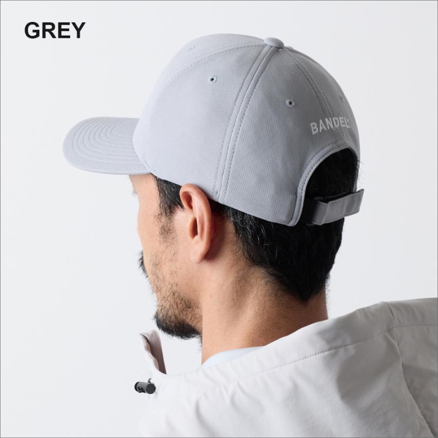 BANDEL バンデル　スナップバック　キャップ グレー BANDEL（バンデル） BANDEL GOLF ゴルフ BORDERING B DRY MESH CAP BNA