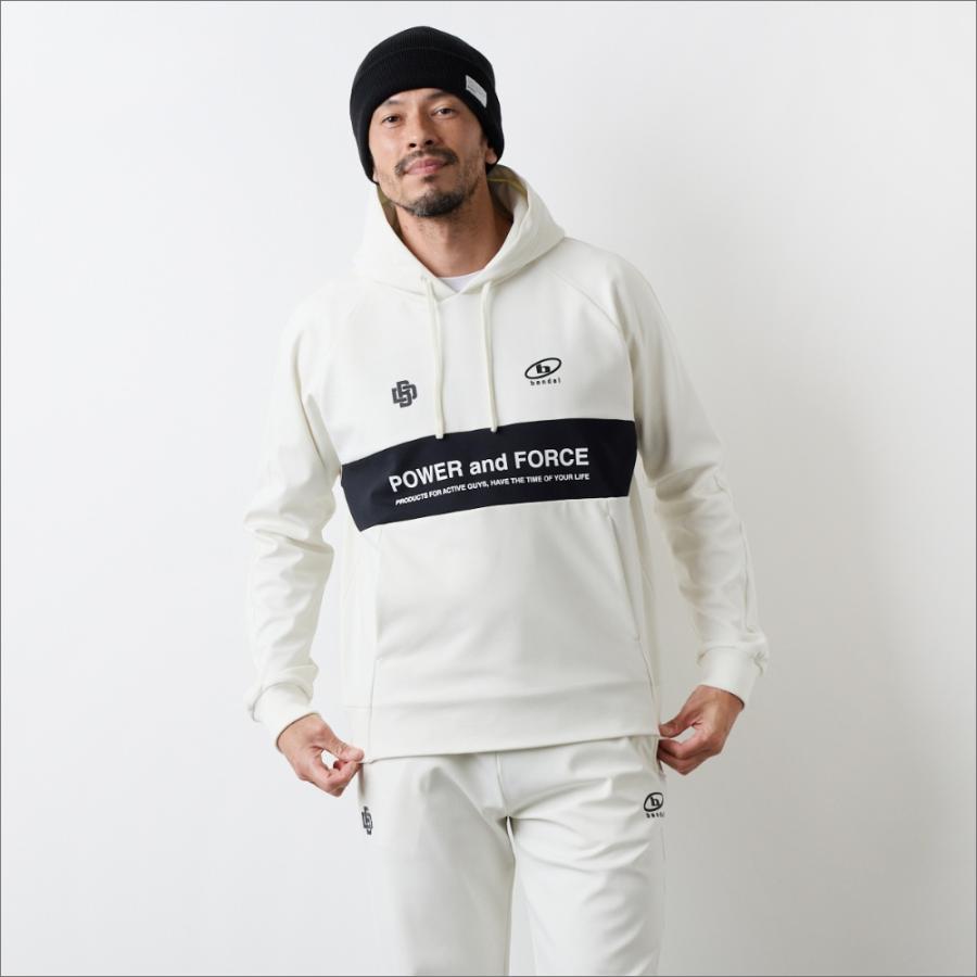 BANDEL（バンデル） FRONT CHEST PANEL HOODIE フーディー パーカー