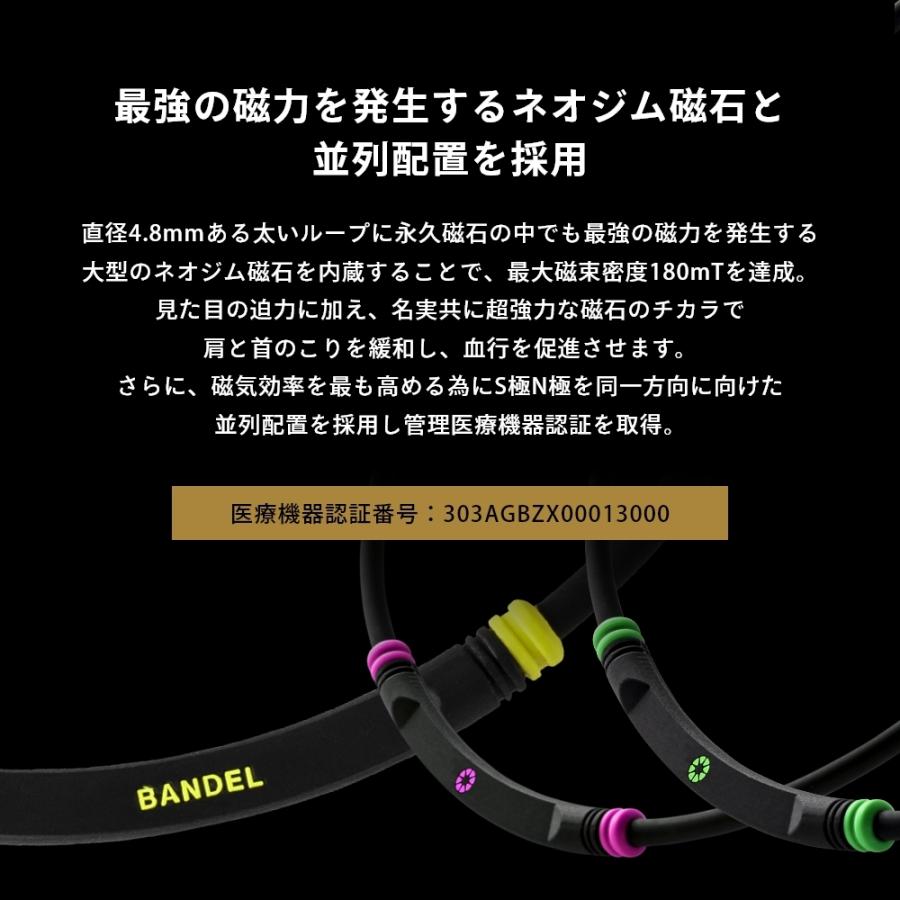 BANDEL（バンデル） 磁気ネックレス ヘルスケアライン Healthcare BOLD