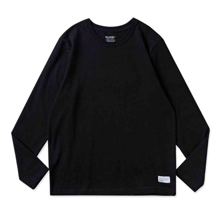 BANDEL（バンデル） ロングTシャツ Long Sleeve T Woven Label BAN