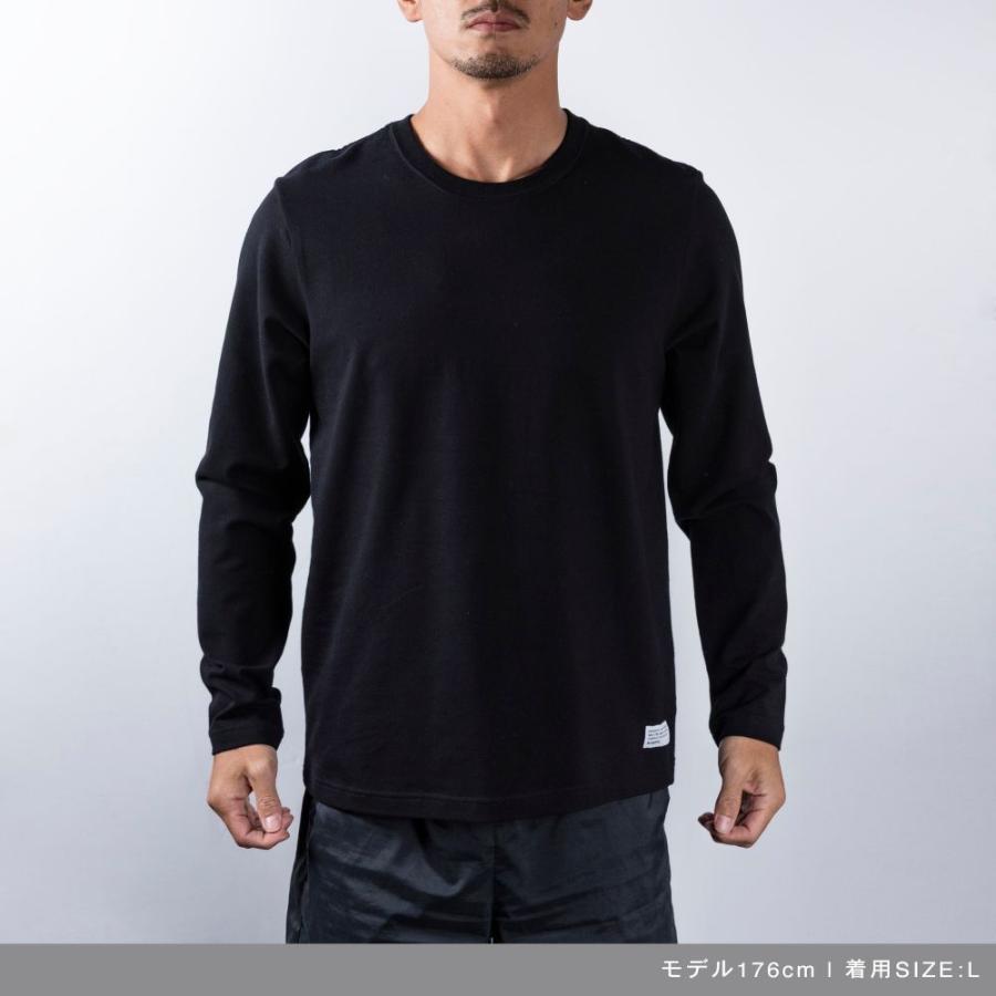 BANDEL（バンデル） ロングTシャツ Long Sleeve T Woven Label BAN