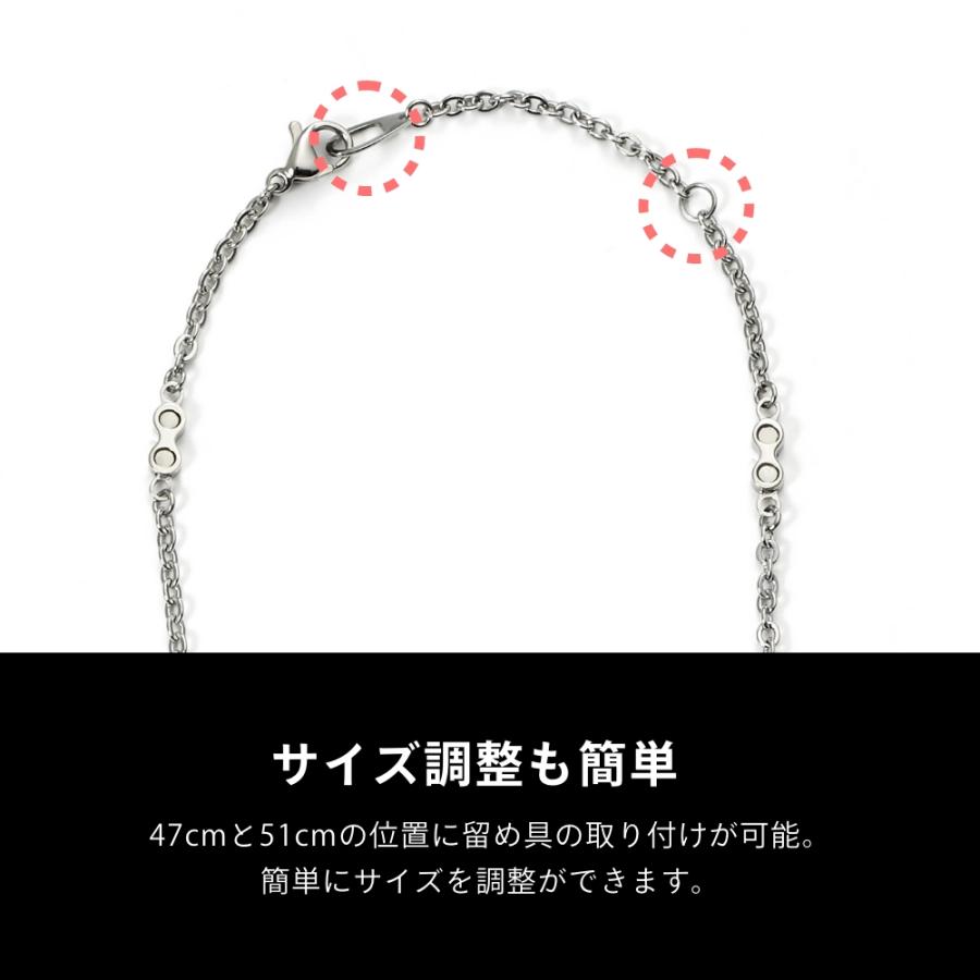 コラントッテ Colantotte COA ネックレス ZEST ゼスト シルバー 磁気ネックレス｜in-store｜15