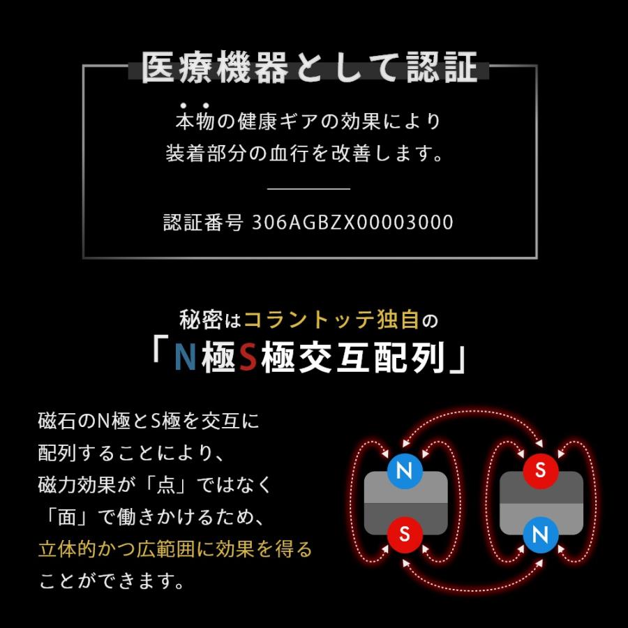 Colantotte コラントッテ ループ ルーチェアルファ LUCEα 艶あり 磁気ループ 医療機器 ブレスレット | ColanTotte | 03