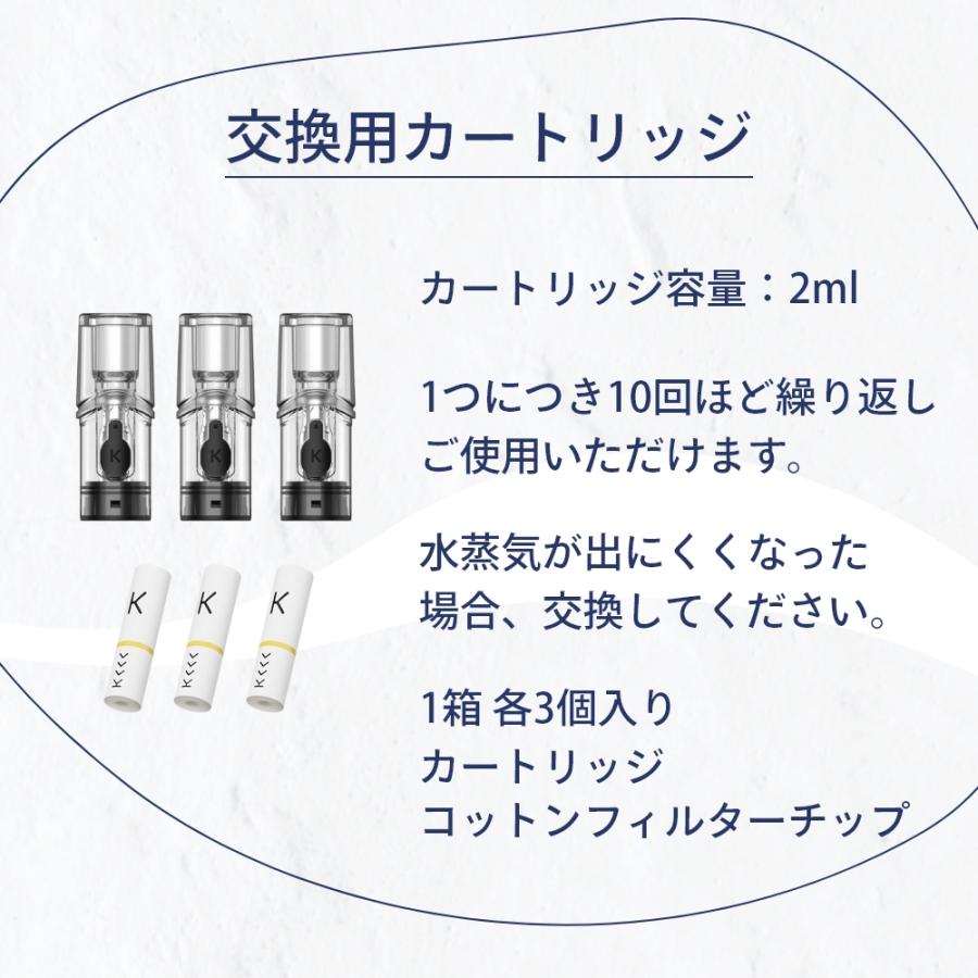 エリクシノール KIWI Spark 交換用カートリッジ 3個入り