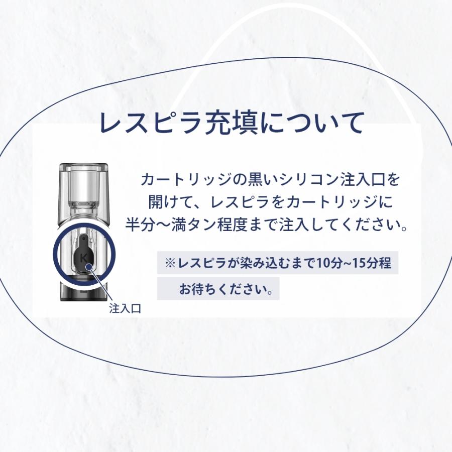 エリクシノール KIWI Spark 交換用カートリッジ 3個入り