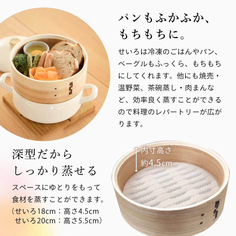 富士ホーロー せいろ付きホーロー鍋 18cm 2段 : INSTORE インストア