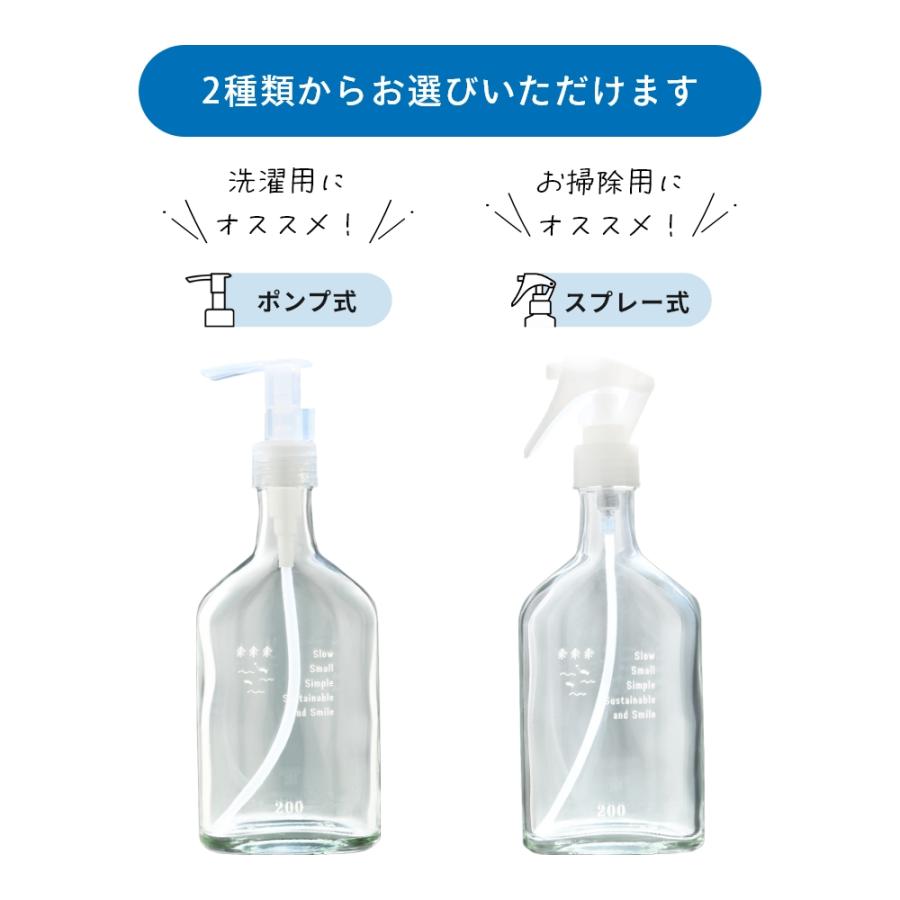 がんこ本舗 千年ボトル 海へ… 森と… Fukii 洗剤ボトル プッシュ
